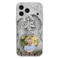 Custom Personalized Memorial Photo Phone Case - Memorial Gift Idea For Family Member - A Big Piece Of My Heart Lives In Heaven - Case For iPhone/Samsung