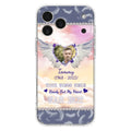Custom Personalized Memorial Photo Phone Case - Memorial Gift Idea for Family - Your Wings Were Ready But My Heart Was Not - Case For iPhone/Samsung