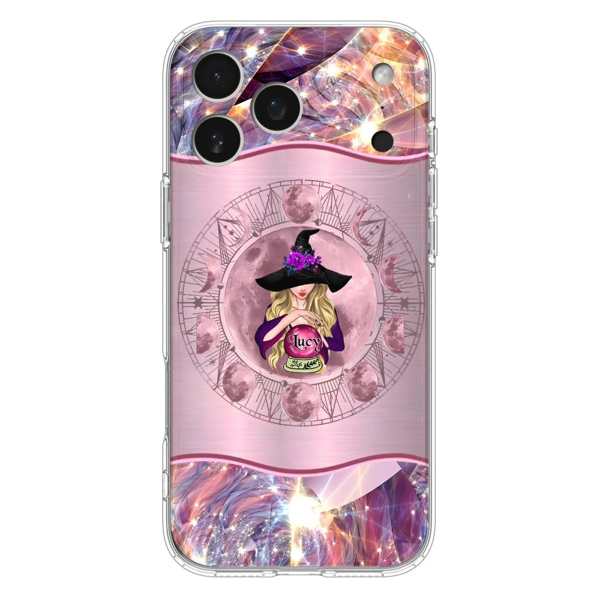 Personalized Witch Phone Case - Halloween Gift Idea For Witch Lovers - Case For iPhone/Samsung