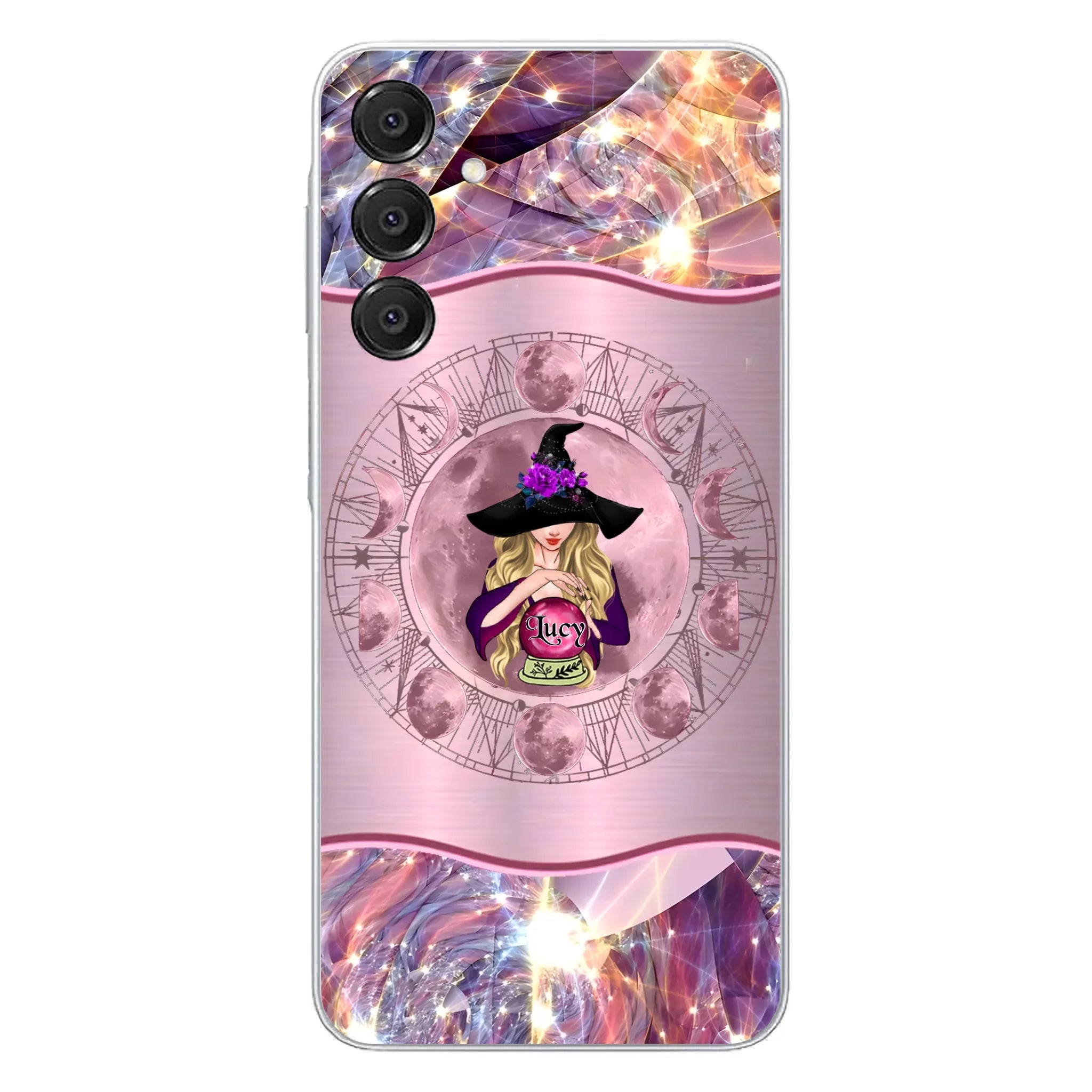 Personalized Witch Phone Case - Halloween Gift Idea For Witch Lovers - Case For iPhone/Samsung