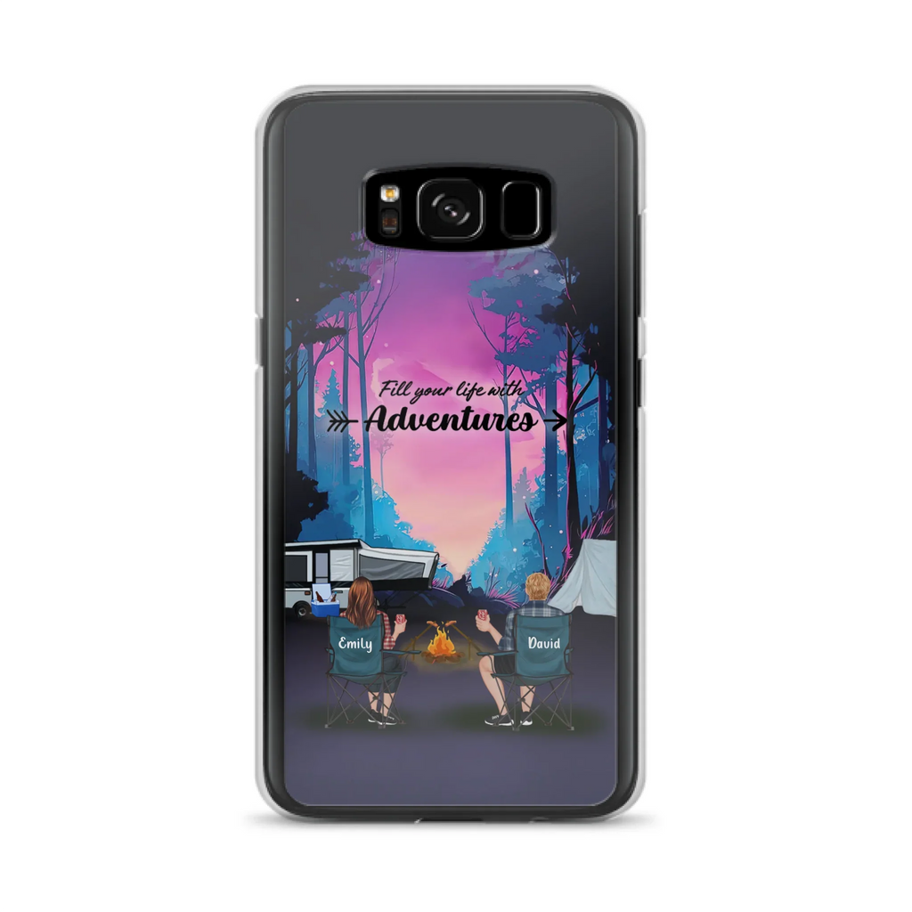 Personalized Camping Phone Case - Full Option - Best Gift For Camping Lovers - Fill Your Life With Adventures - Case For iPhone/Samsung