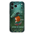 Custom Personalized Witch Phone Case - Gift Idea For Halloween - Witch By Birth Bitch By Choice - Case For iPhone/Samsung