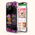 Custom Personalized Black Girl Phone Case - Gift Idea for Birthday/Friends - She Who Kneels Before God Can Stand Before Anyone - Case For iPhone/Samsung