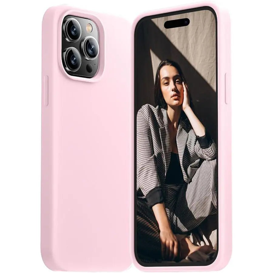 Entronix Case Compatible with iPhone 14 Pro - Soft-Touch Liquid Silicone