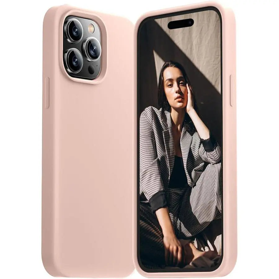 Entronix Case Compatible with iPhone 14 Pro - Soft-Touch Liquid Silicone