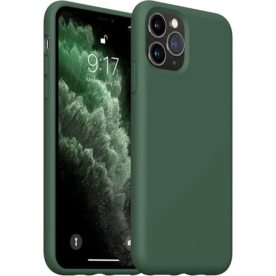 Entronix Case Compatible with iPhone 11 Pro Max - Soft-Touch Liquid Silicone
