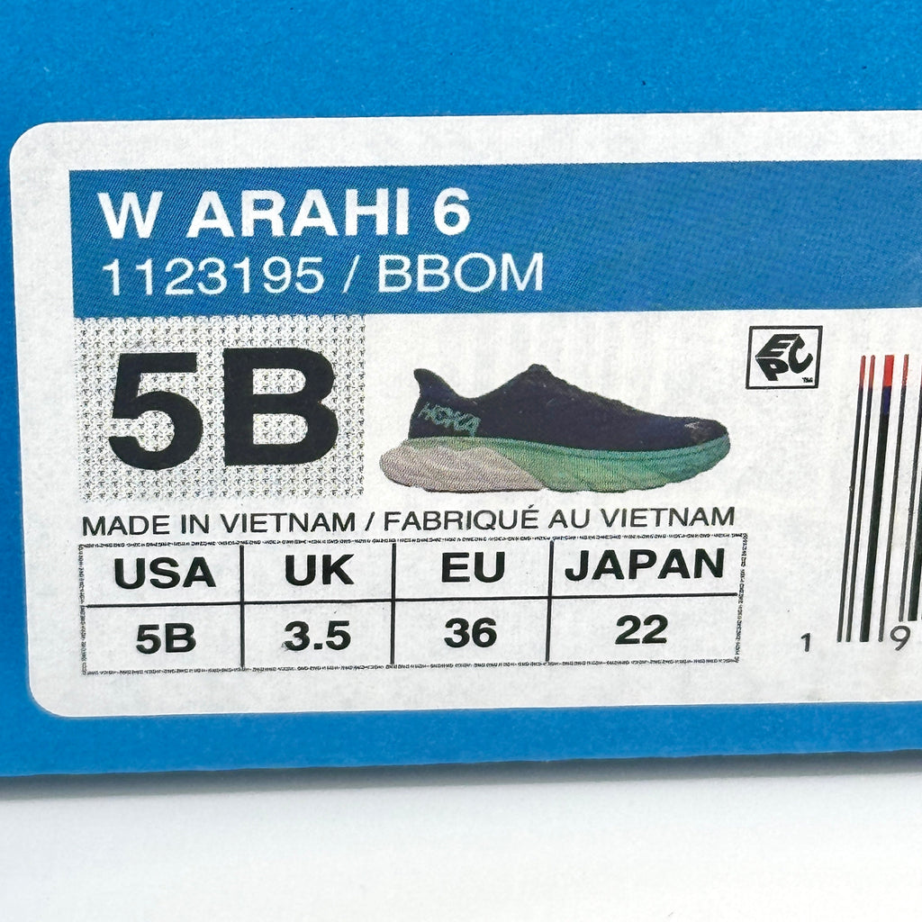 Hoka Arahi Blue Women’s Running Shoes — Outer Space / Bellwether Blue