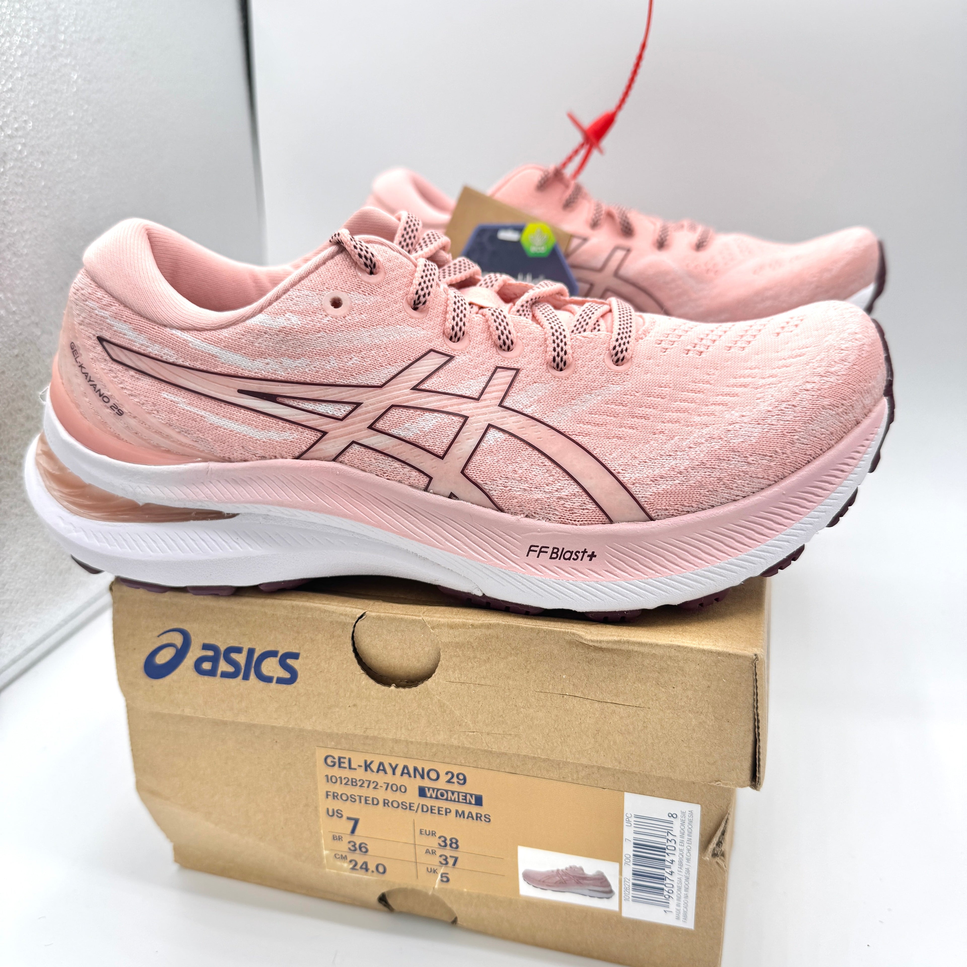 Asics Women’s Gel Kayano 29 - Frosted Rose / Deep Mars Pink