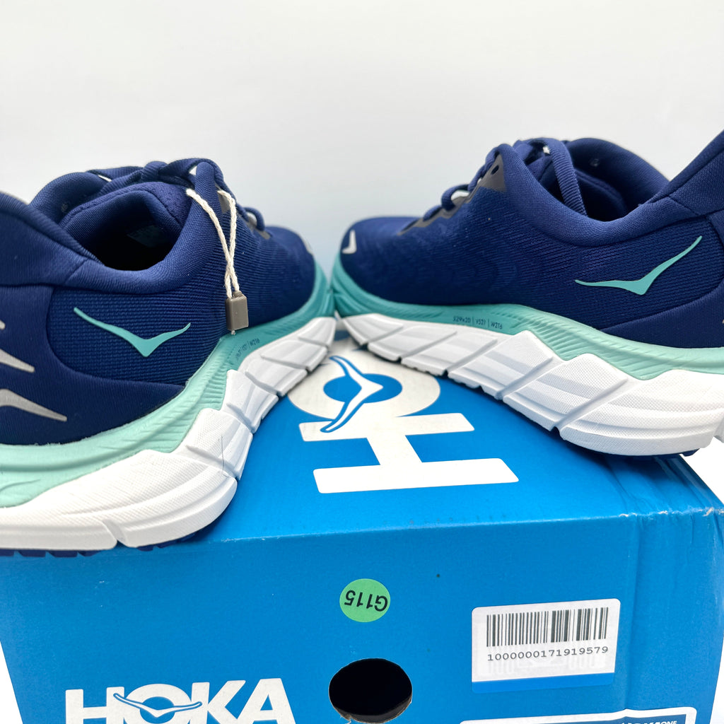 Hoka Arahi Blue Women’s Running Shoes — Outer Space / Bellwether Blue