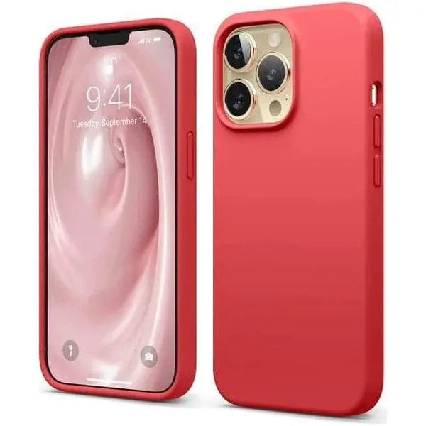 Entronix Case Compatible with iPhone 13 Pro - Soft-Touch Liquid Silicone