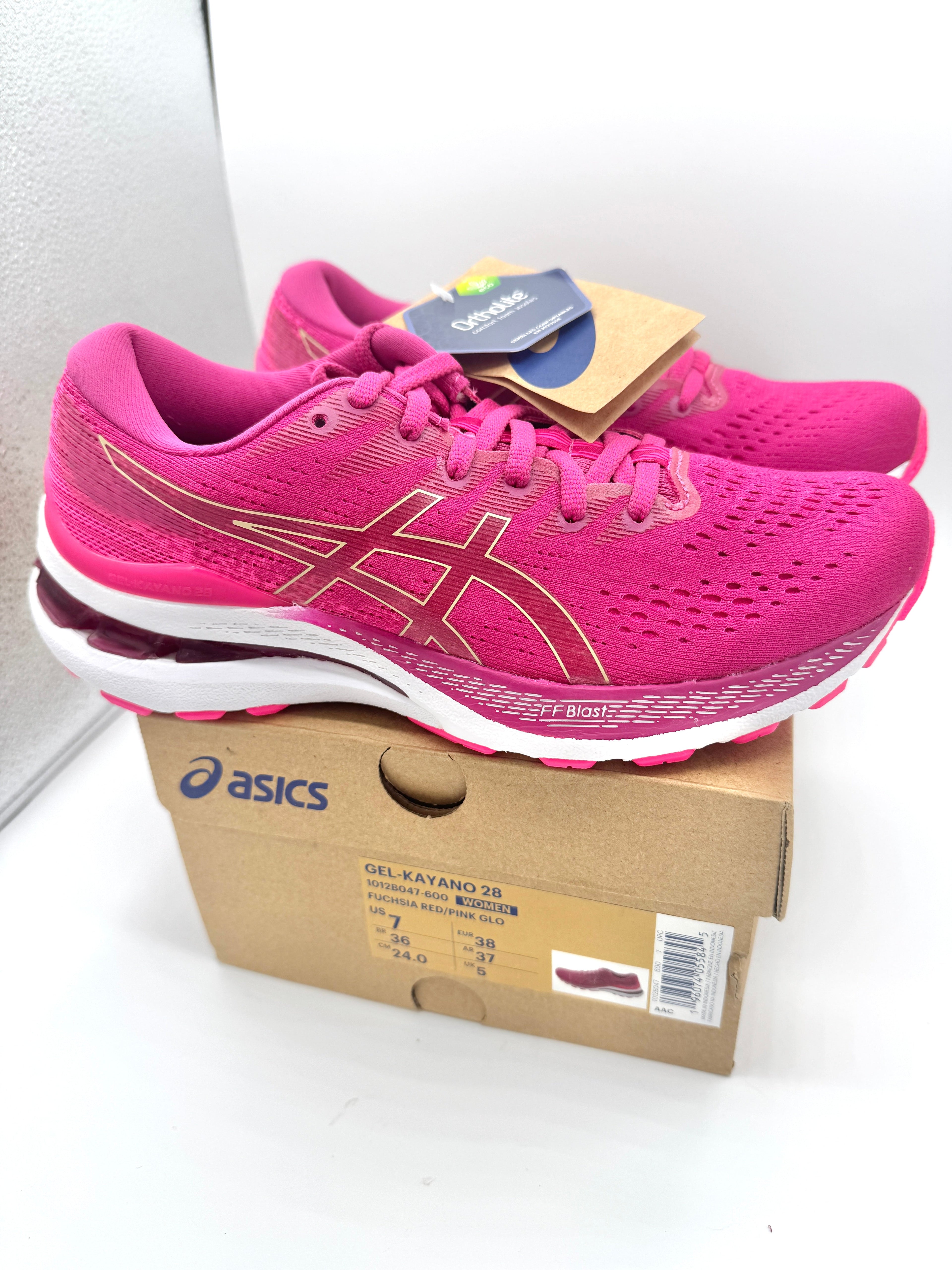 Asics Women’s Gel Kayano 28 - Fuchsia Red / Pink Glow