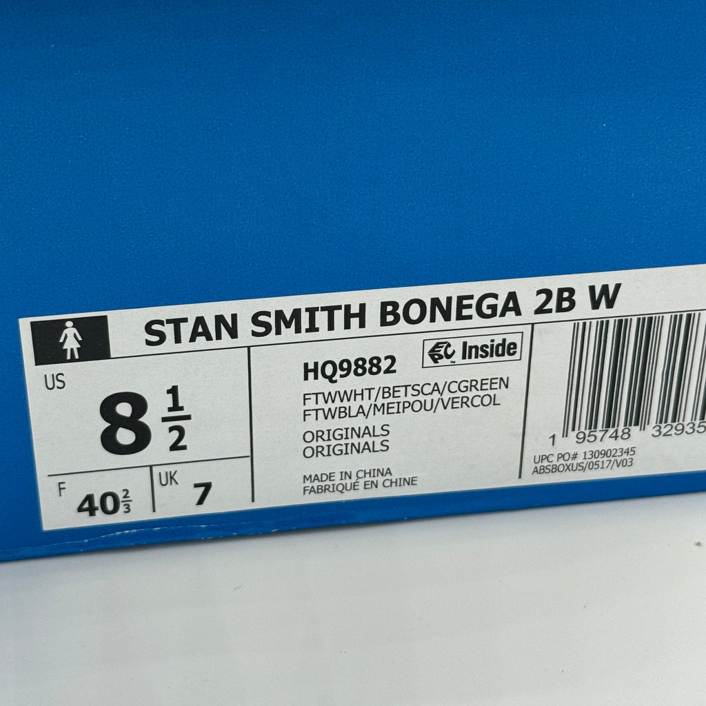 Adidas Stan Smith Bonega Platform Women’s Sneaker 2B sherpa heel white red