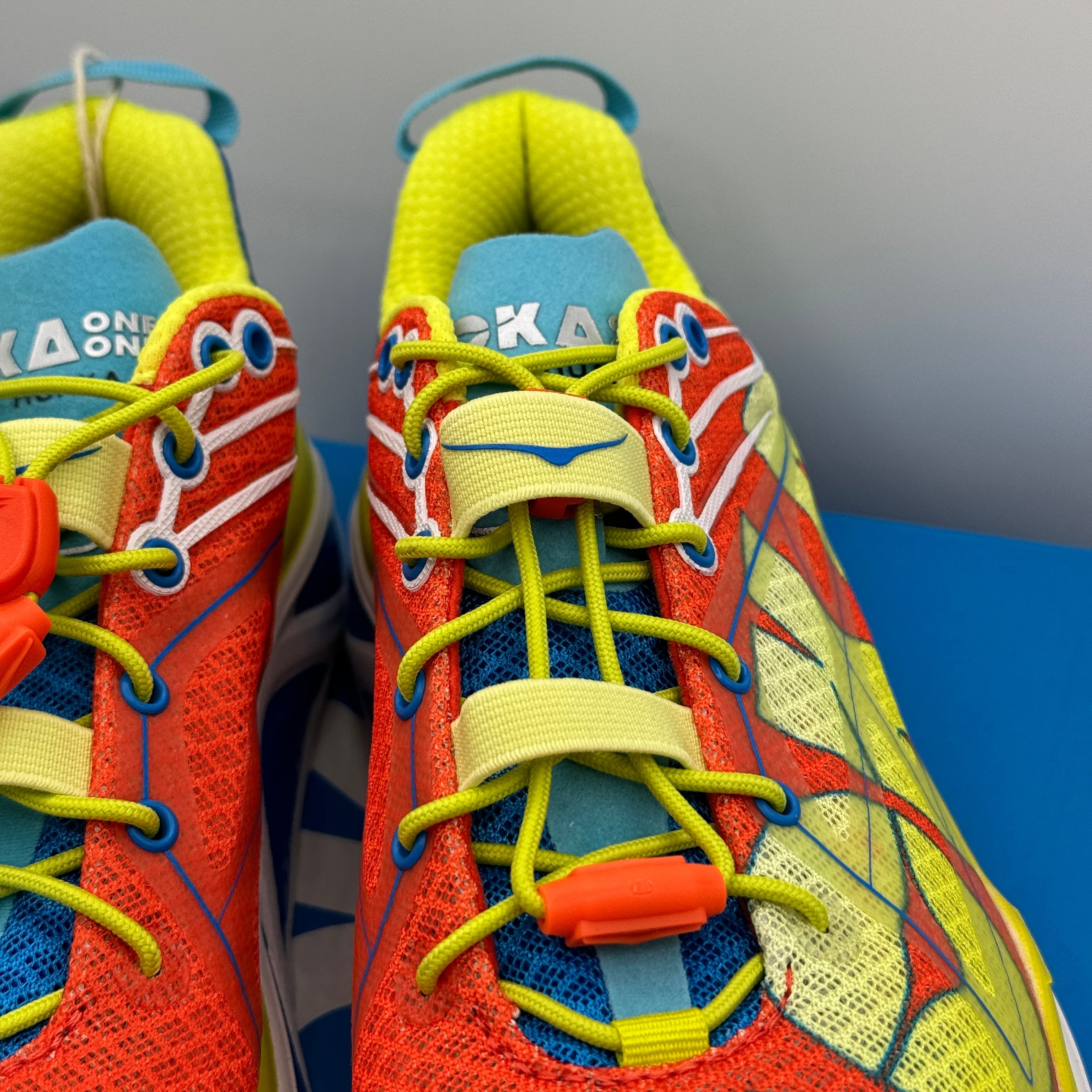 Hoka Huaka Origins Unisex Shoes Running Sneakers Multicolored Quick Lace