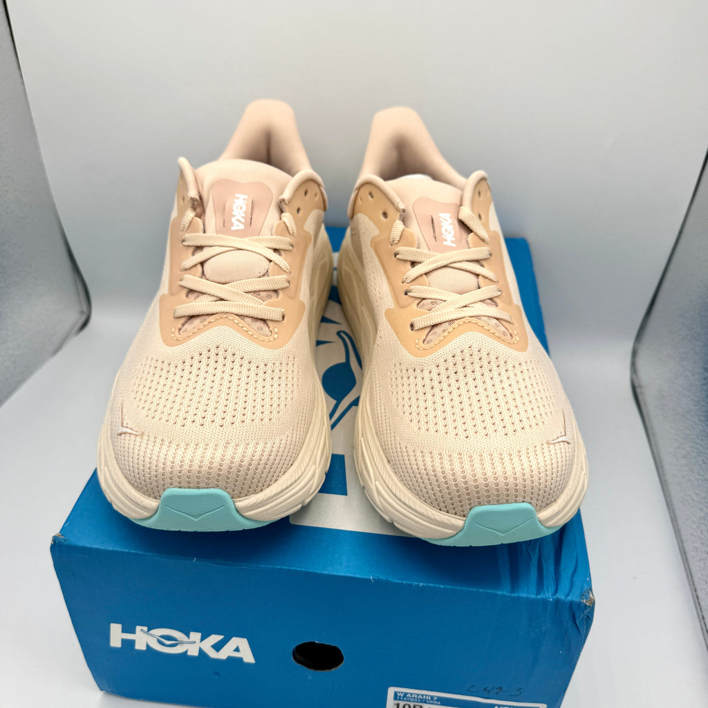 Hoka Arahi 7 Women’s Running Shoes in Vanilla Cream VRM