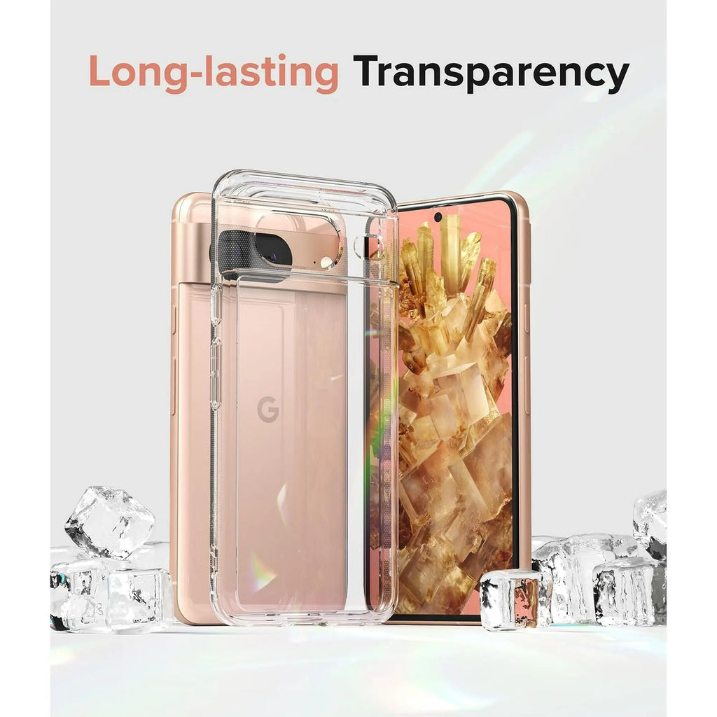Entronix Case Compatible with Pixel 7 - [Hard Back] Clear Cover