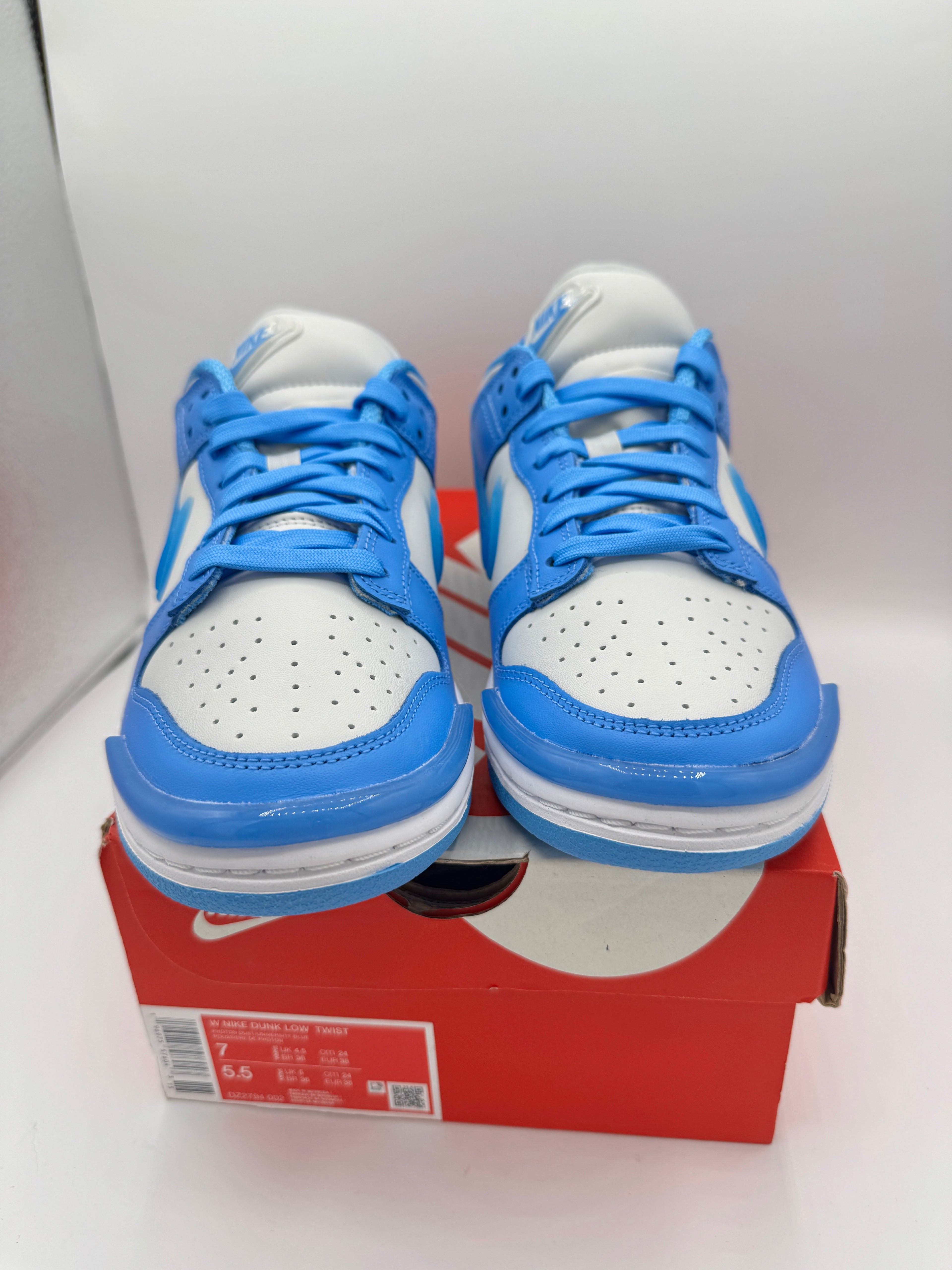 Nike Dunk Low Twist Sneakers - University Blue / White