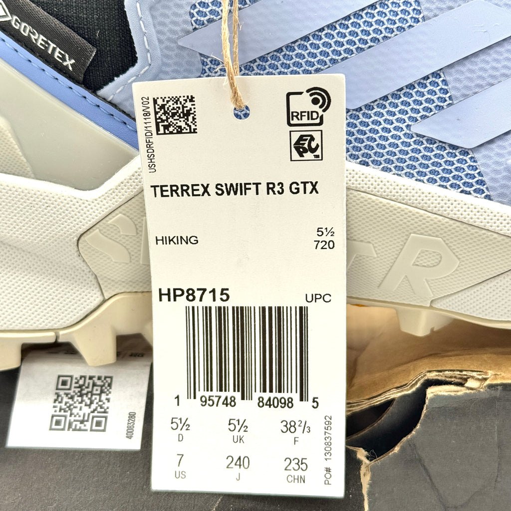 Adidas Terrex Swift R3 GTX Goretex Women’s - Blue Periwnkle Hiking Shoes