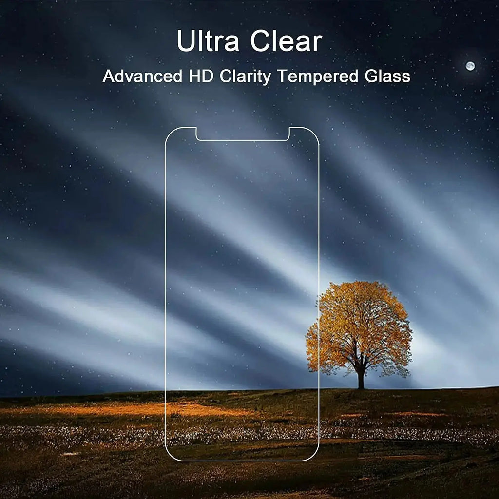 Entronix Clear Screen Protector & Camera Lens Protector Compatible with iPhone 11 Pro - 4-Piece Combo