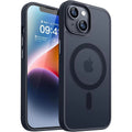 Entronix [Magnetic] Case Compatible with iPhone 13 - Translucent Frosted Matte