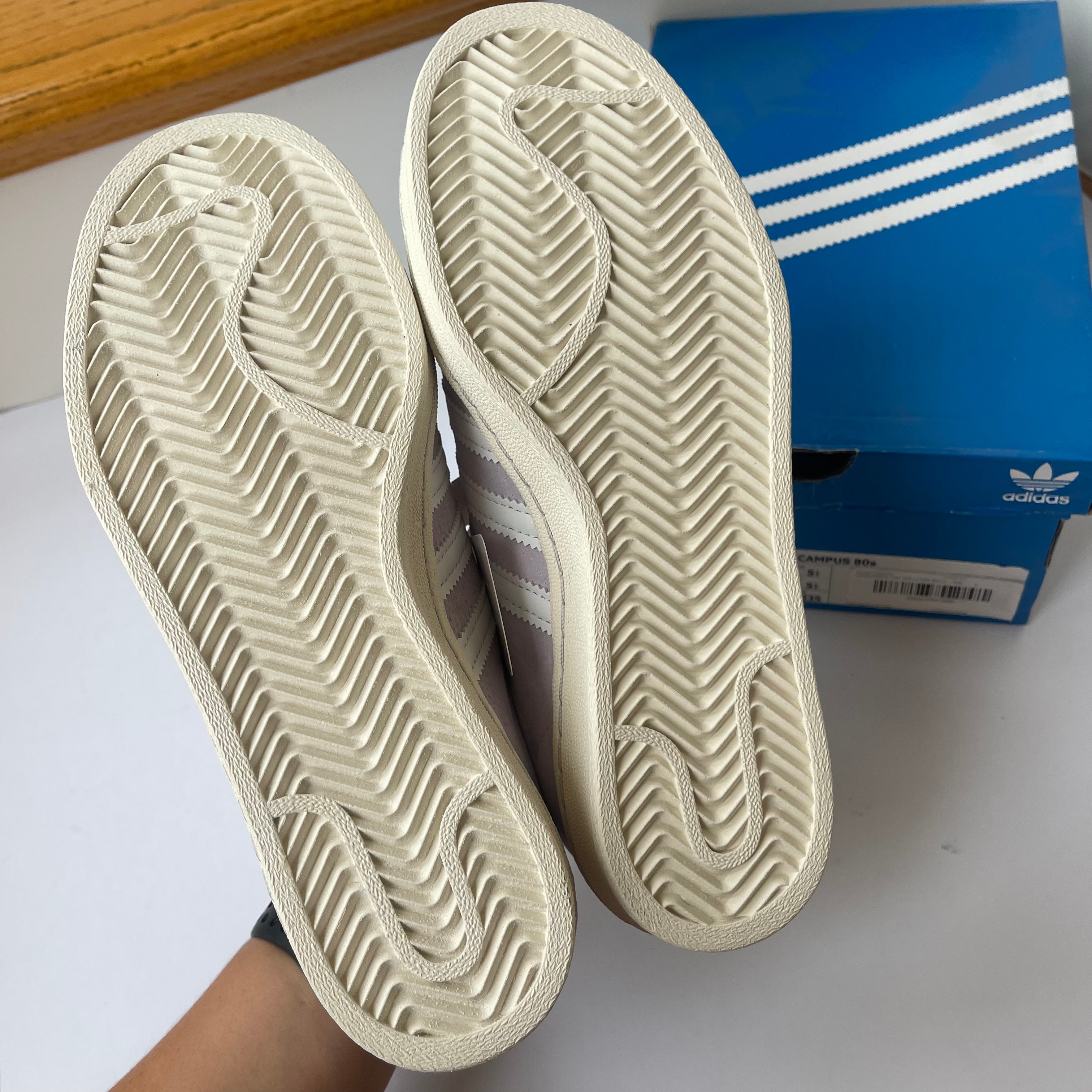 Adidas Campus 80s Light Purple Sneakers leather , lavender