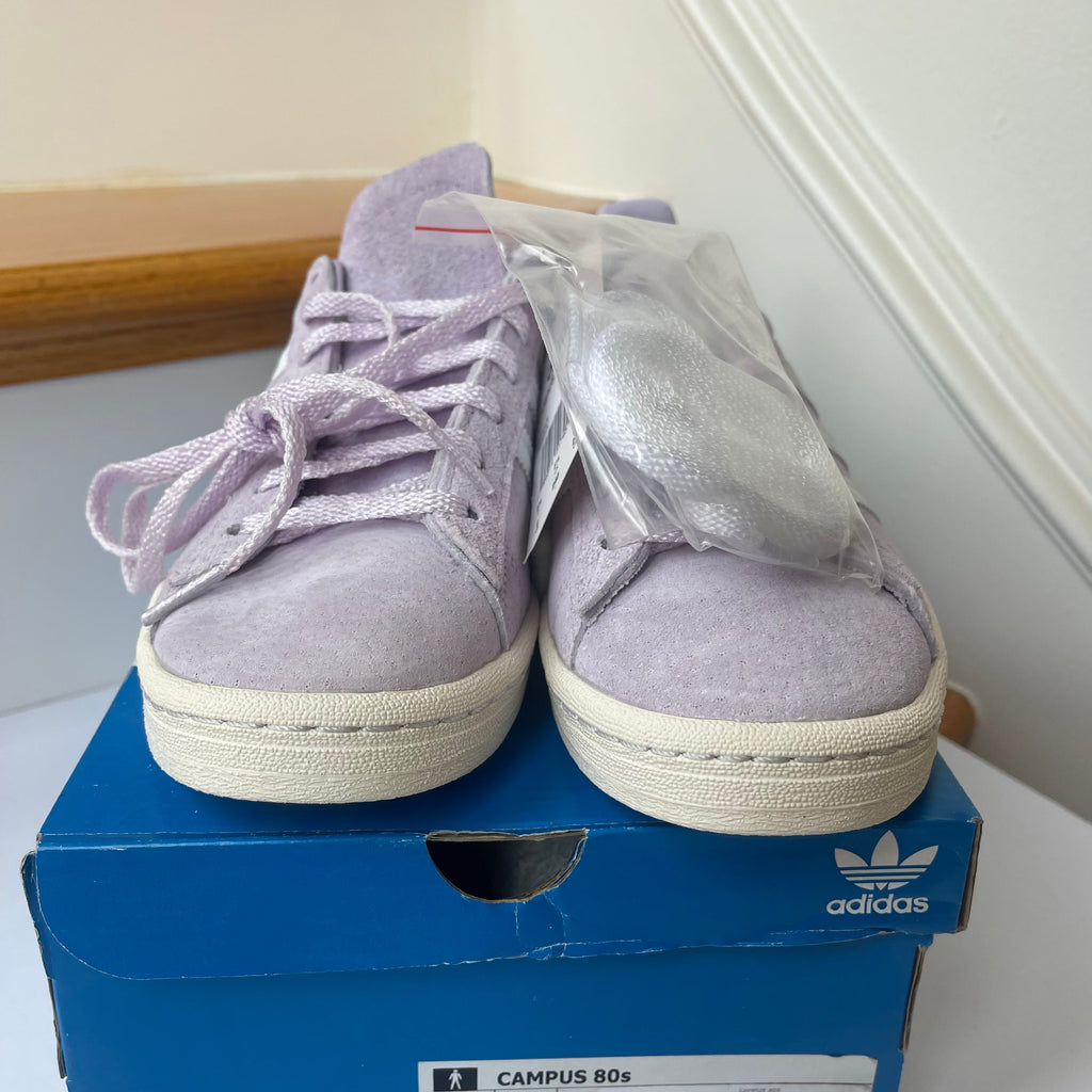 Adidas Campus 80s Light Purple Sneakers leather , lavender
