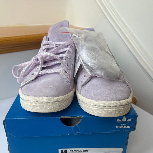 Adidas Campus 80s Light Purple Sneakers leather , lavender