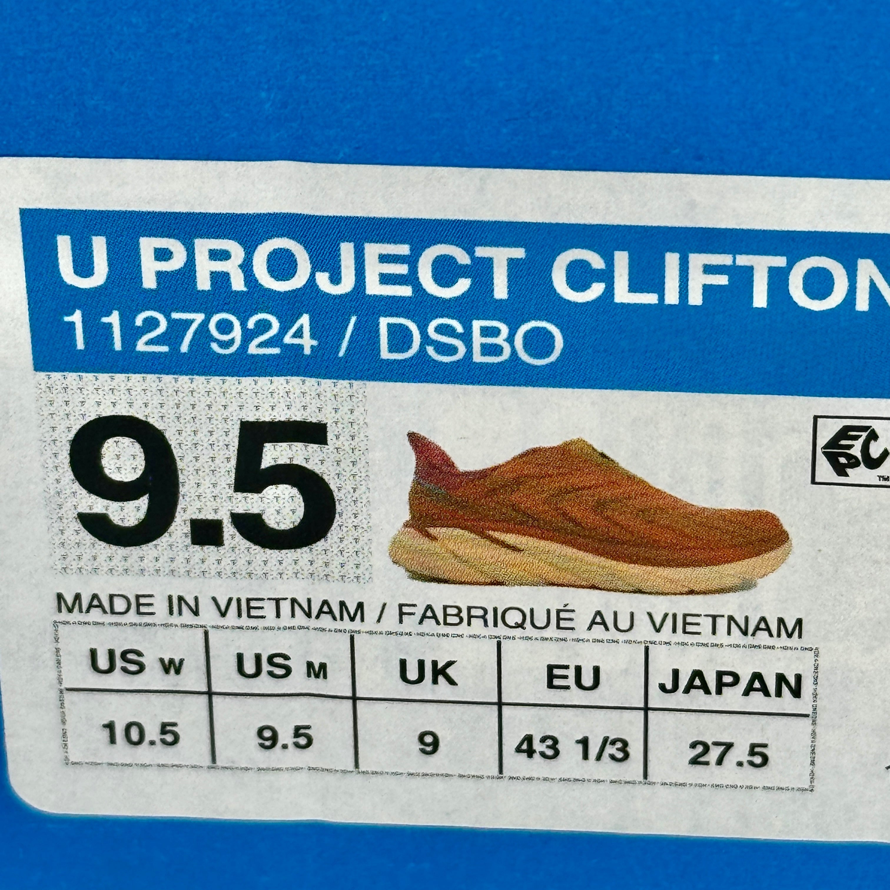 Hoka Project Clifton Unisex Shoes - Orange Desert Sun Burnt Ochre DSBO
