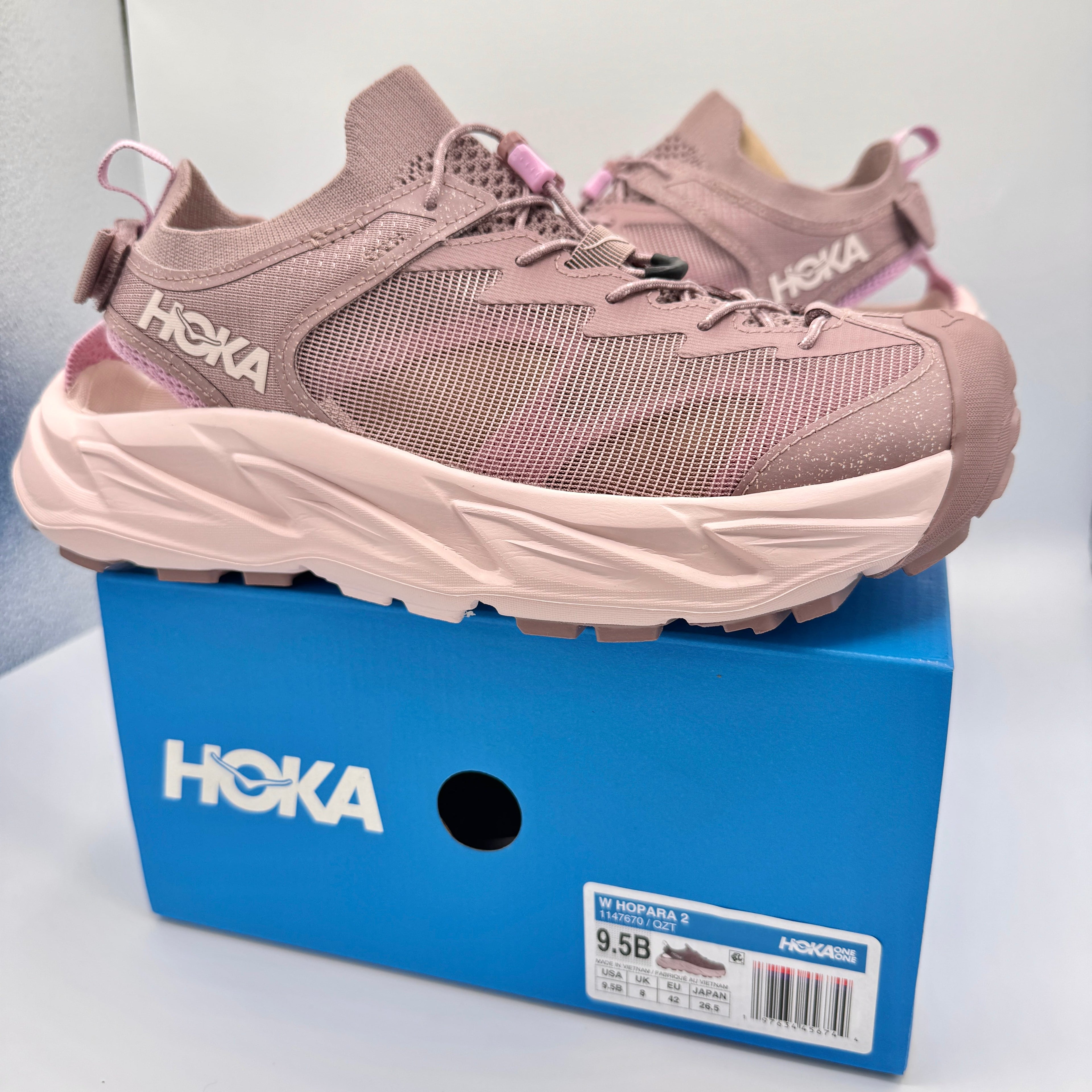 Hoka Hopara 2 Women’s Hiking Shoes in Quartzite / Cosmic Pearl