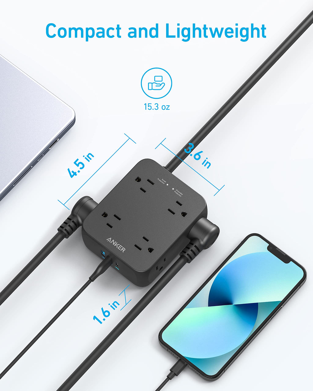 Anker <b>341</b> USB Power Strip