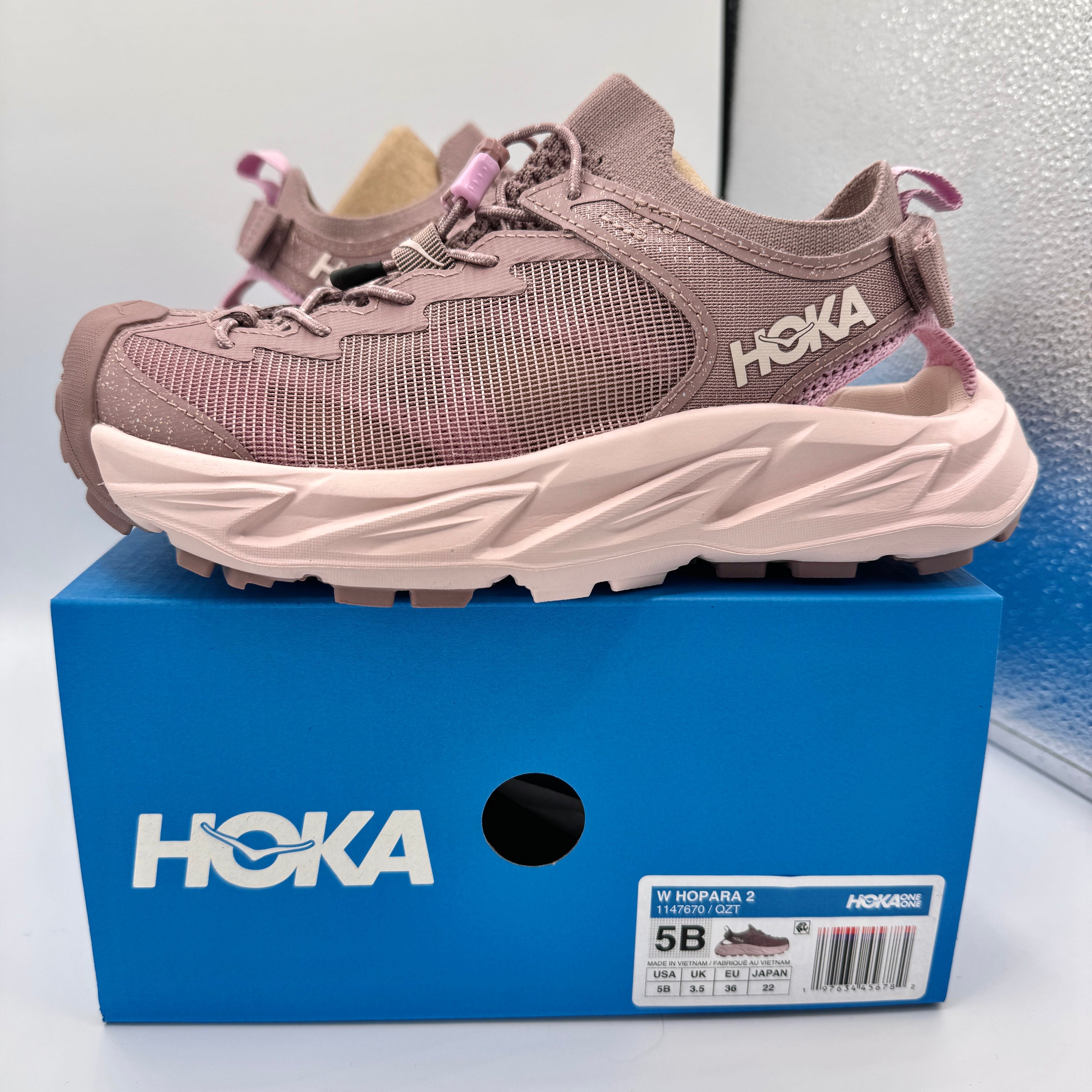 Hoka Hopara 2 Women’s Hiking Shoes in Quartzite / Cosmic Pearl