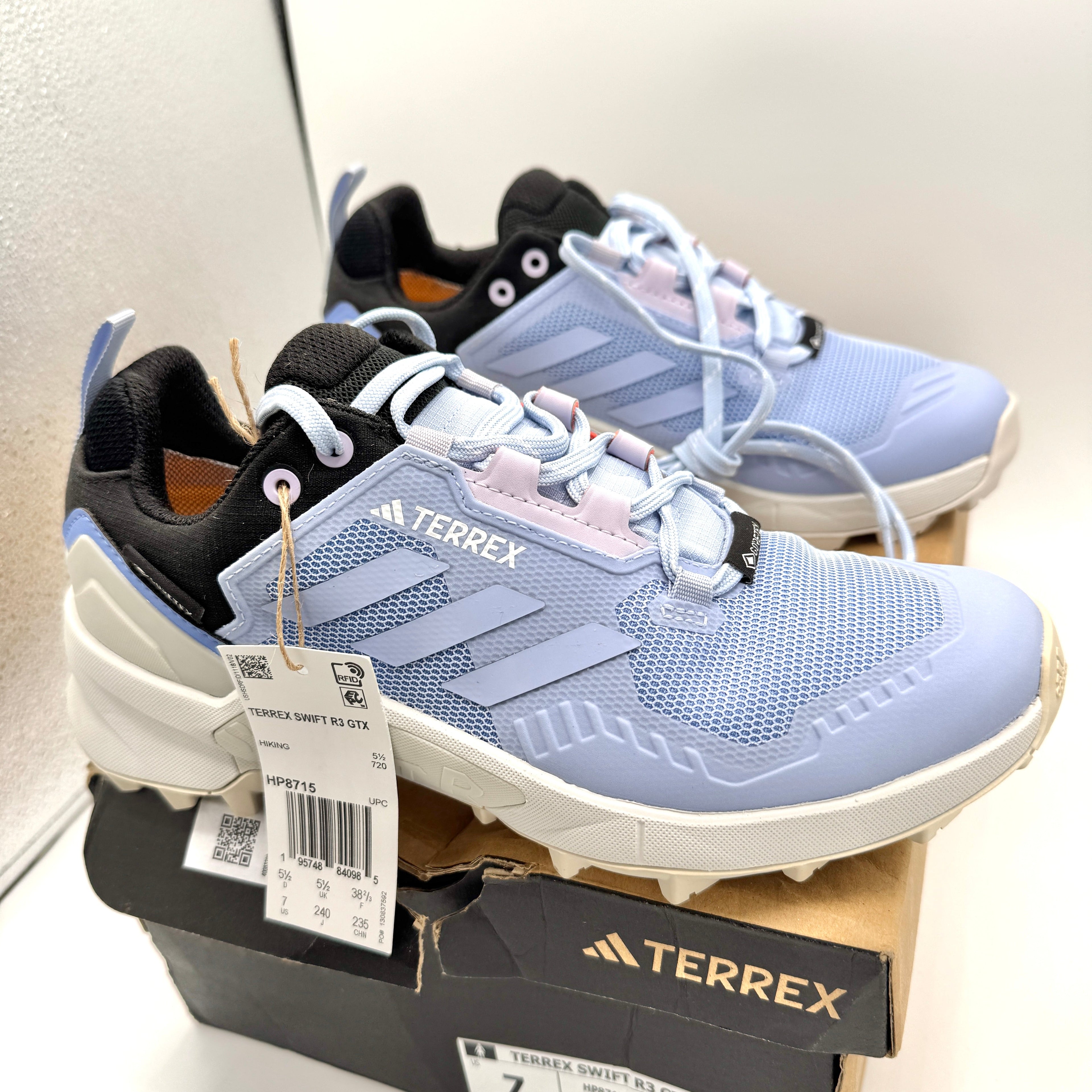 Adidas Terrex Swift R3 GTX Goretex Women’s - Blue Periwnkle Hiking Shoes