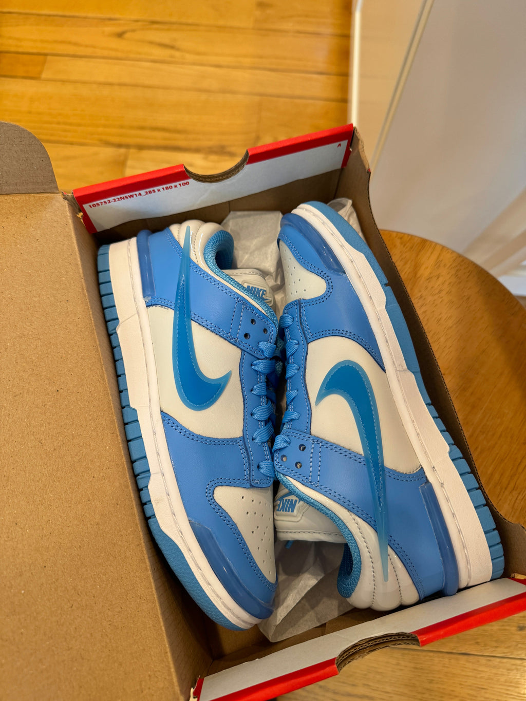 Nike Dunk Low Twist Sneakers - University Blue / White
