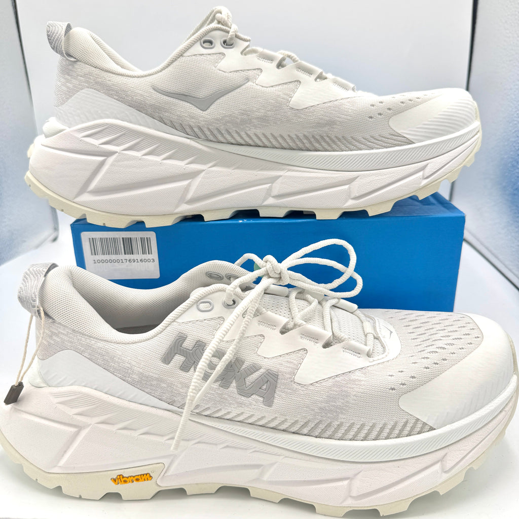 Hoka Skyline Float X U Unisex White Trail Running Shoes
