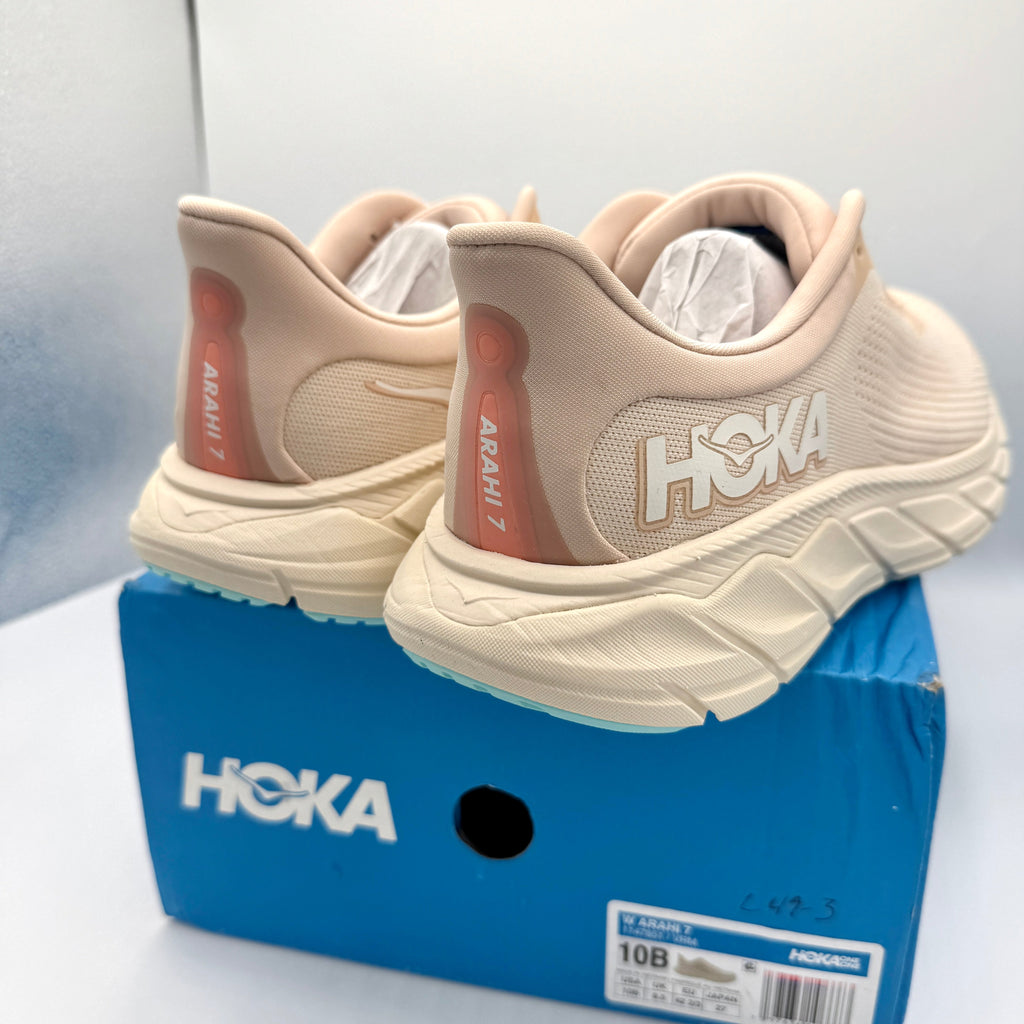 Hoka Arahi 7 Women’s Running Shoes in Vanilla Cream VRM