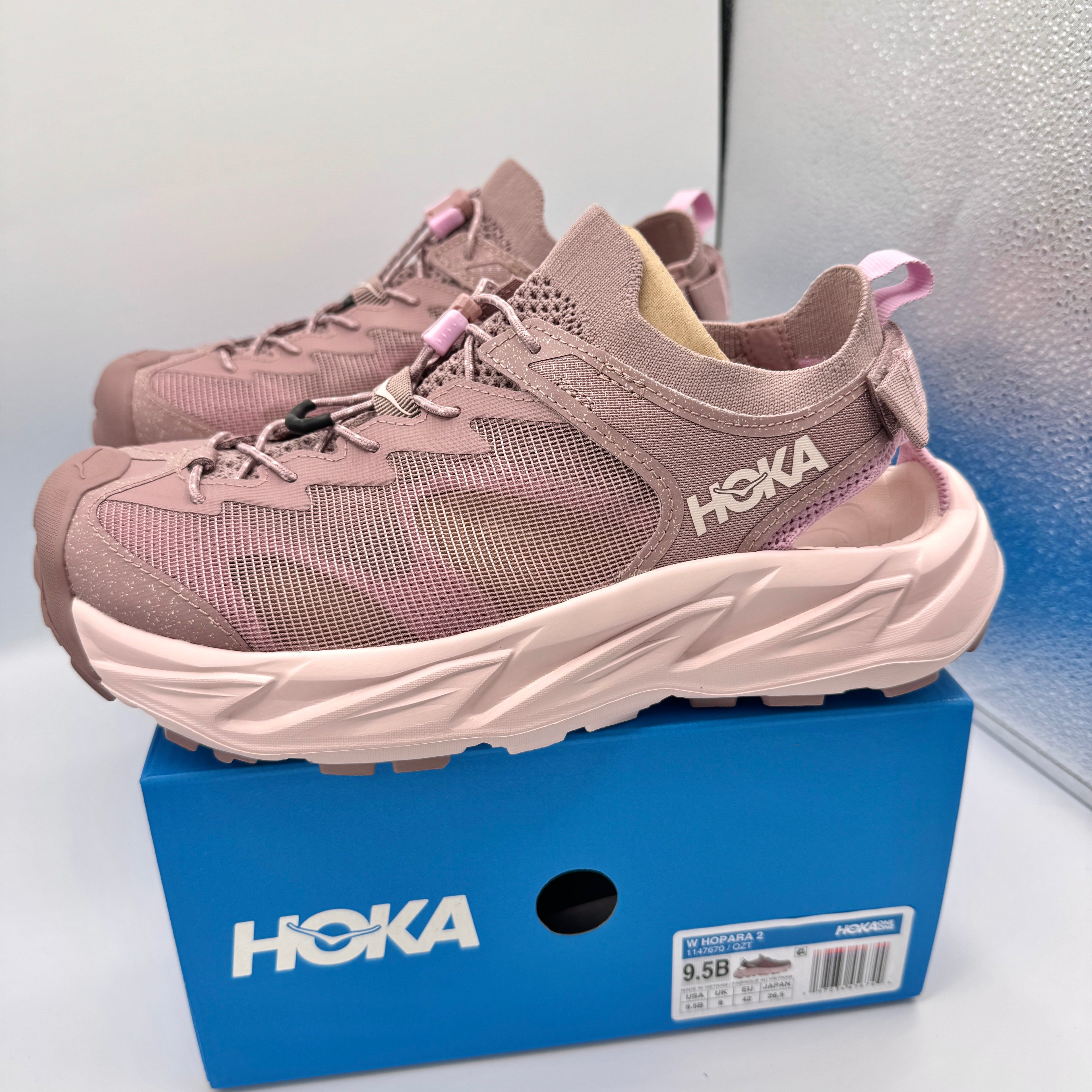 Hoka Hopara 2 Women’s Hiking Shoes in Quartzite / Cosmic Pearl