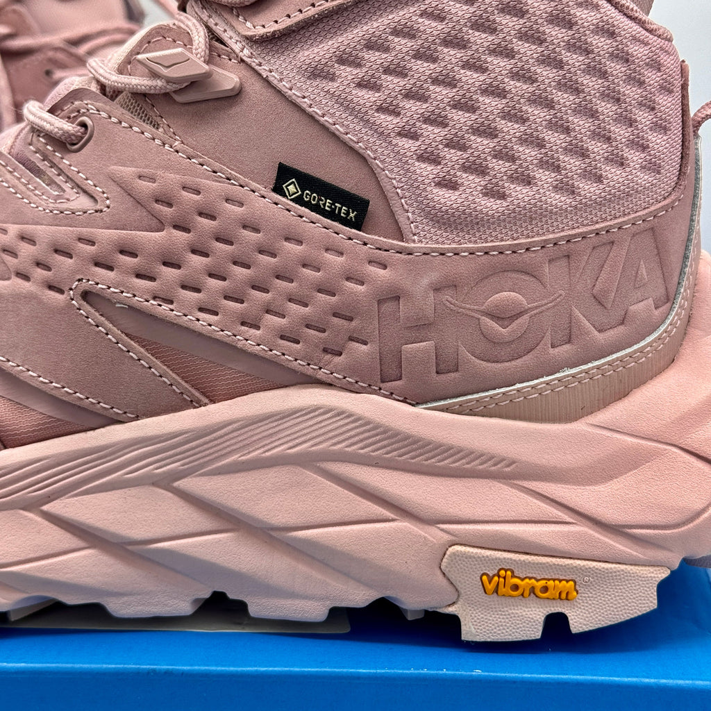 Hoka Anacapa Mid GTX Hiking Boots Pale Mauve Peach Whip Unisex Shoes GoreTex