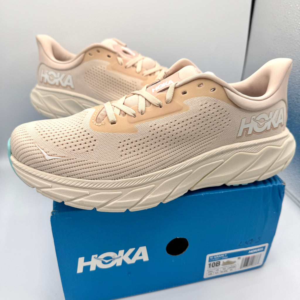 Hoka Arahi 7 Women’s Running Shoes in Vanilla Cream VRM