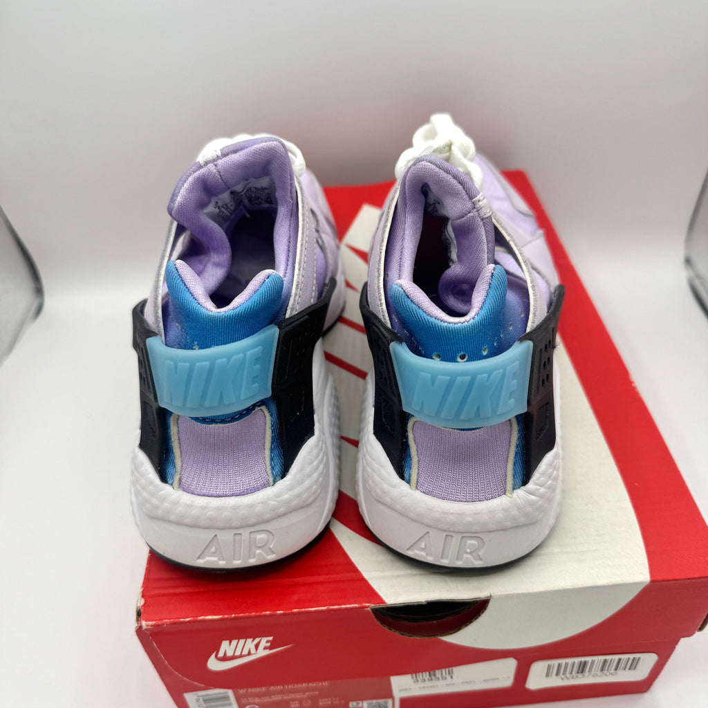 Nike Hurache Women’s Sneakers in Lilac Purple / Black / Barely Grape / White