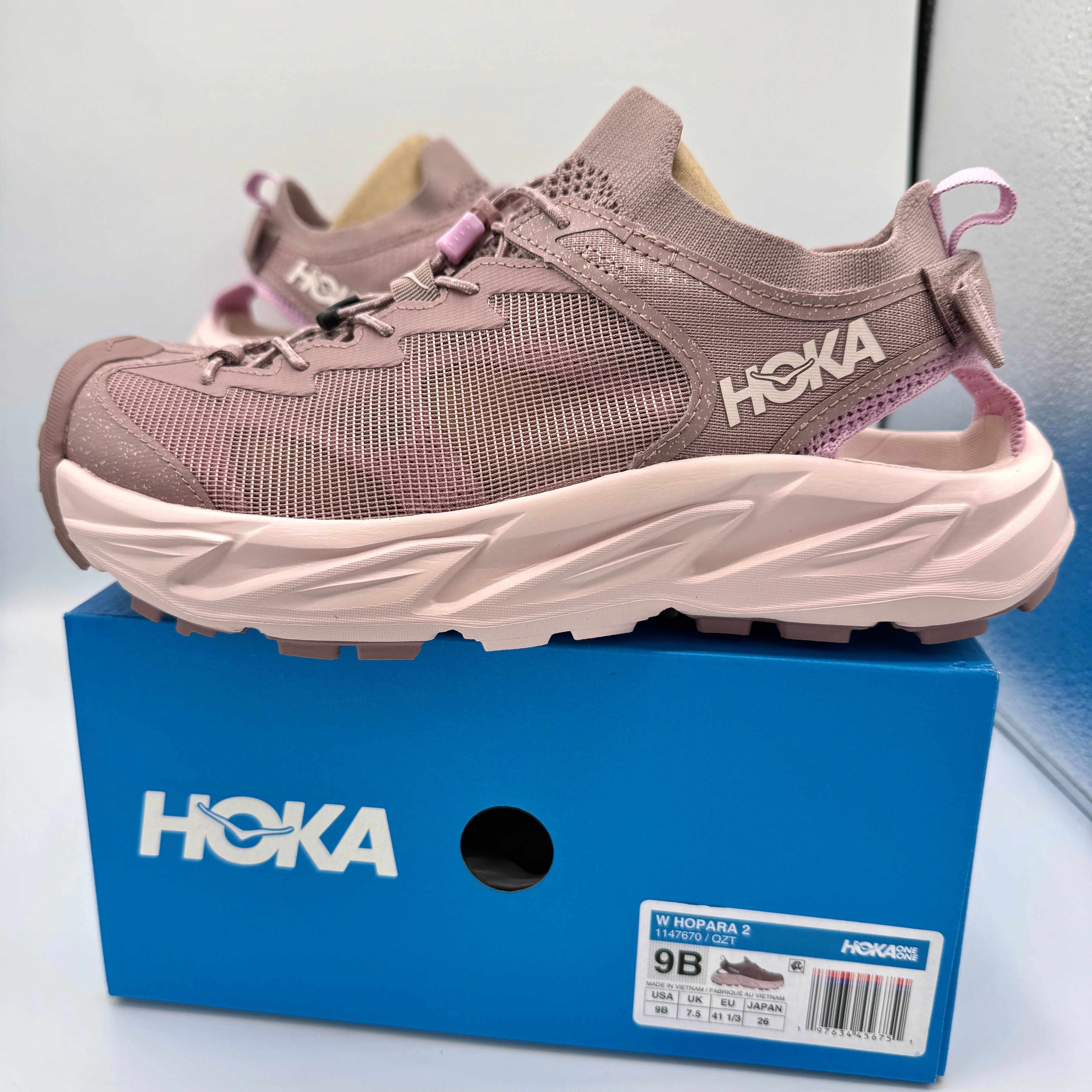Hoka Hopara 2 Women’s Hiking Shoes in Quartzite / Cosmic Pearl