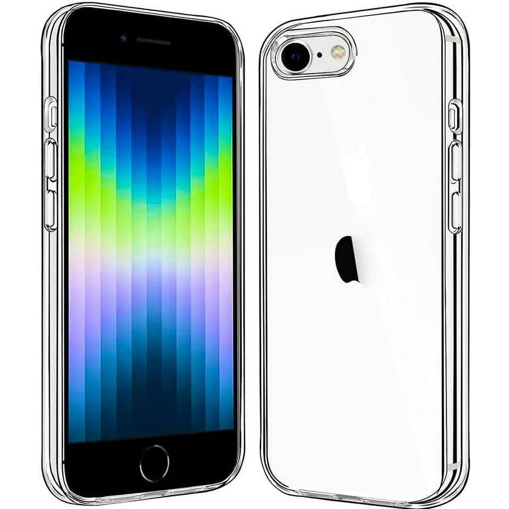 Entronix Case Compatible with iPhone 8/7/SE (2nd Gen) - [Hard Back] Slim Clear