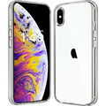 Entronix Case Compatible with iPhone X/XS - [Hard Back] Slim Clear