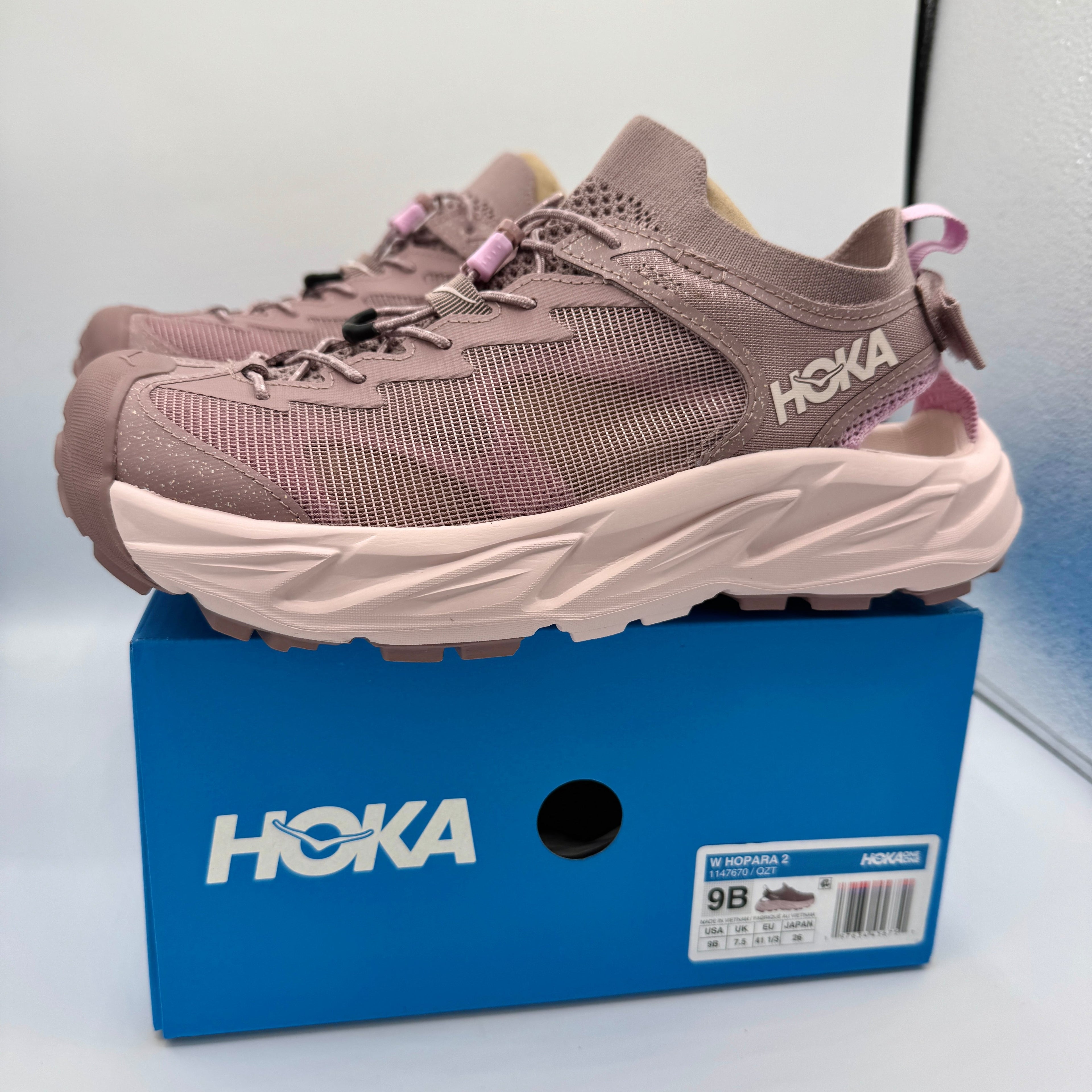 Hoka Hopara 2 Women’s Hiking Shoes in Quartzite / Cosmic Pearl