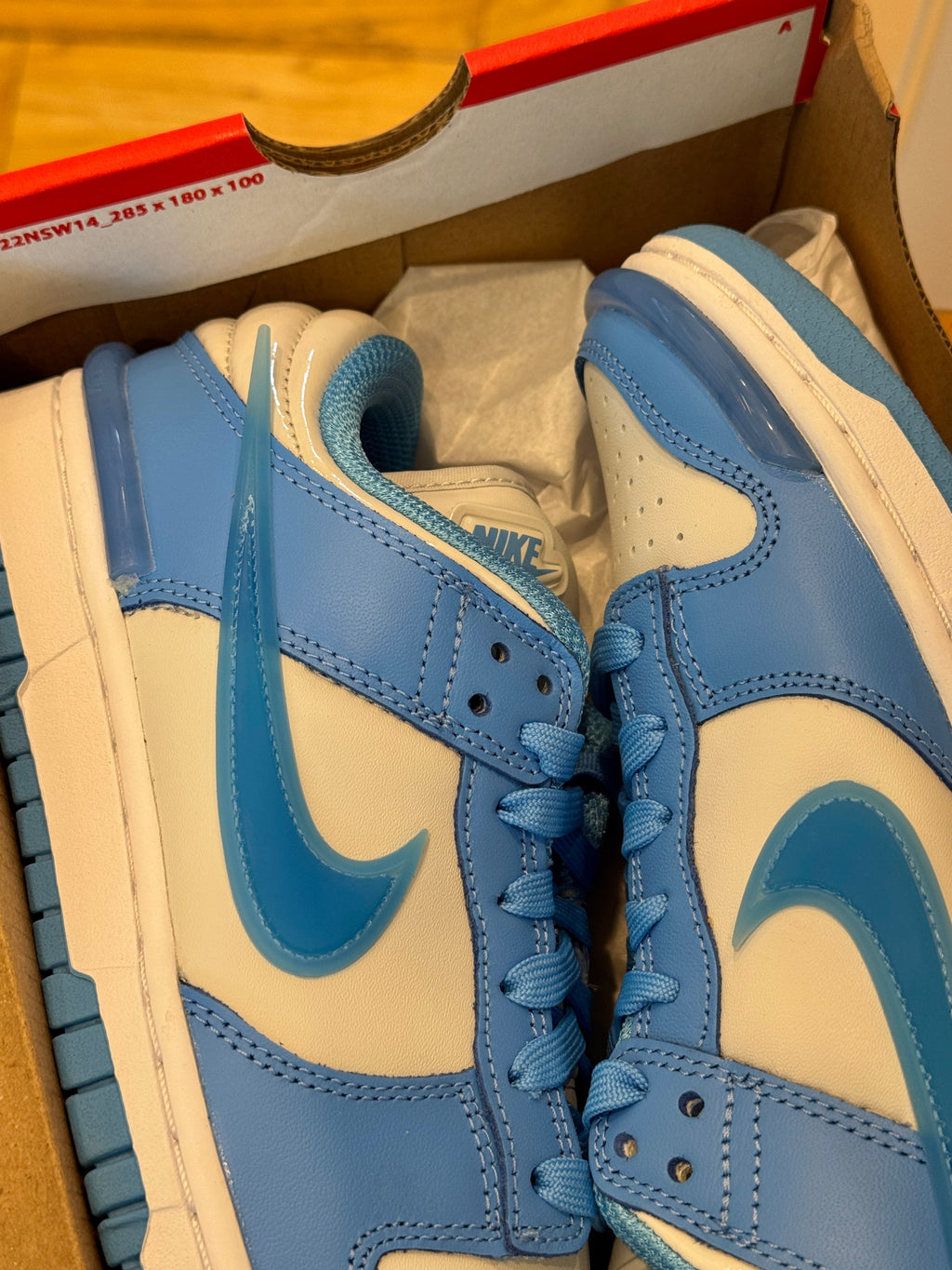 Nike Dunk Low Twist Sneakers - University Blue / White