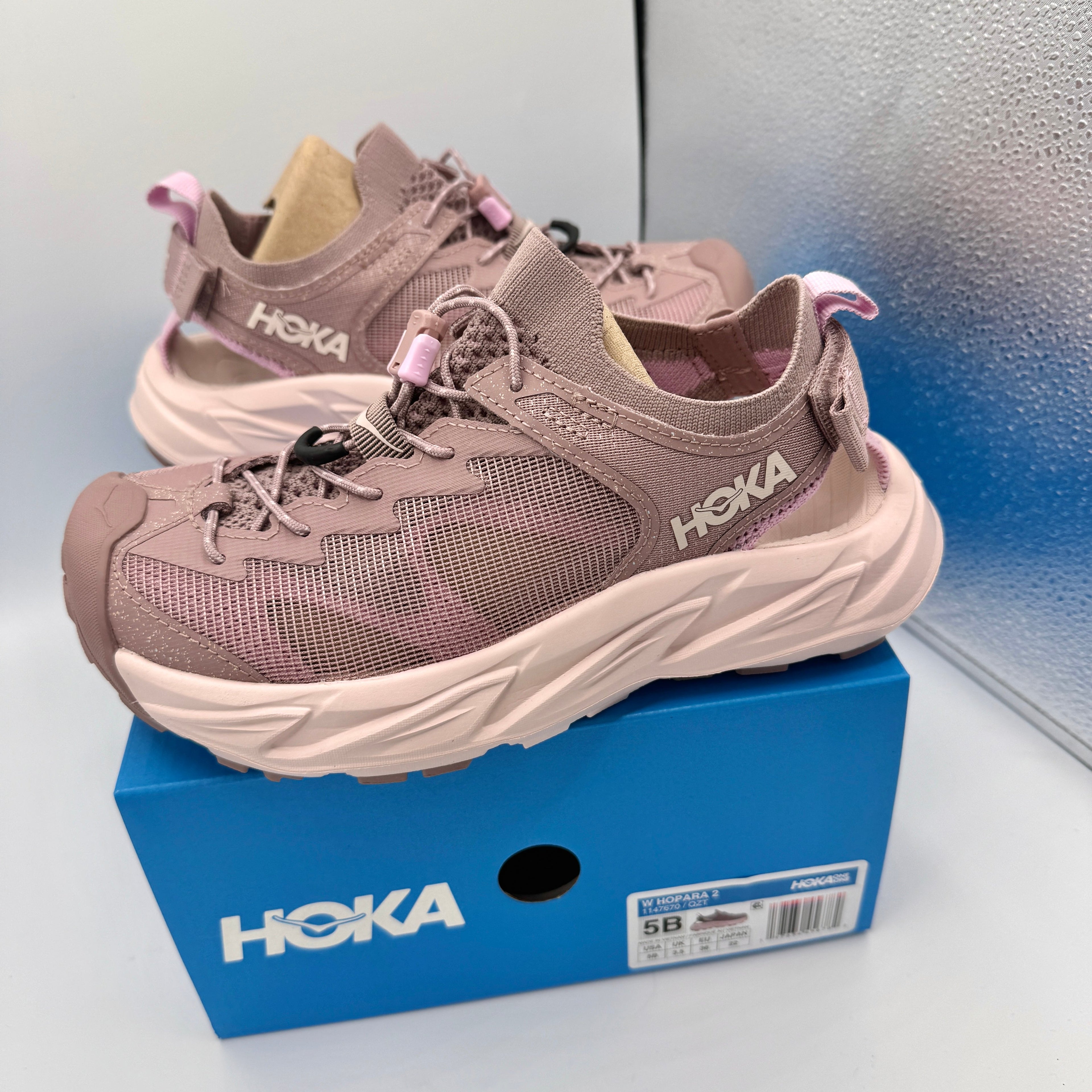Hoka Hopara 2 Women’s Hiking Shoes in Quartzite / Cosmic Pearl