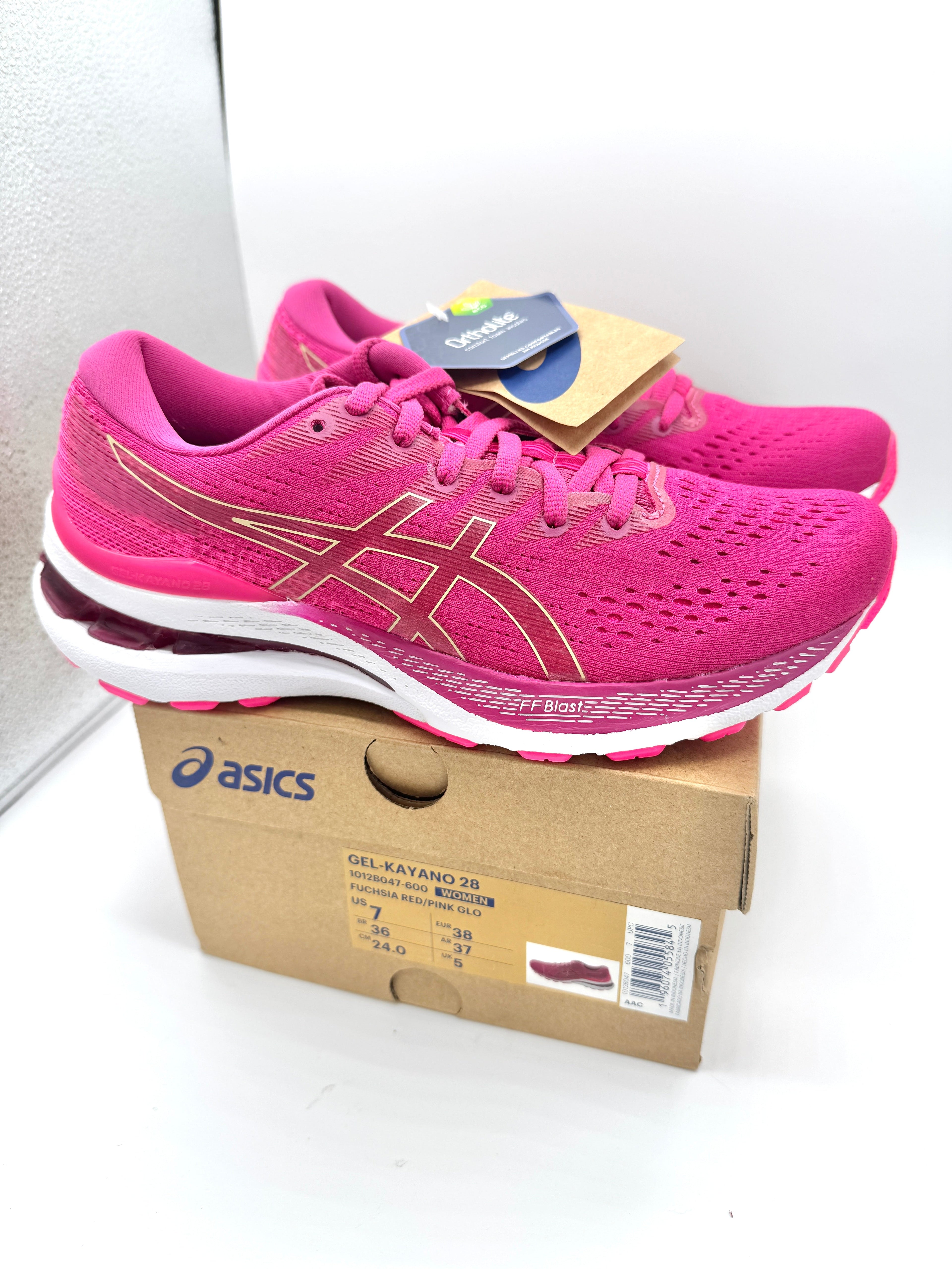 Asics Women’s Gel Kayano 28 - Fuchsia Red / Pink Glow