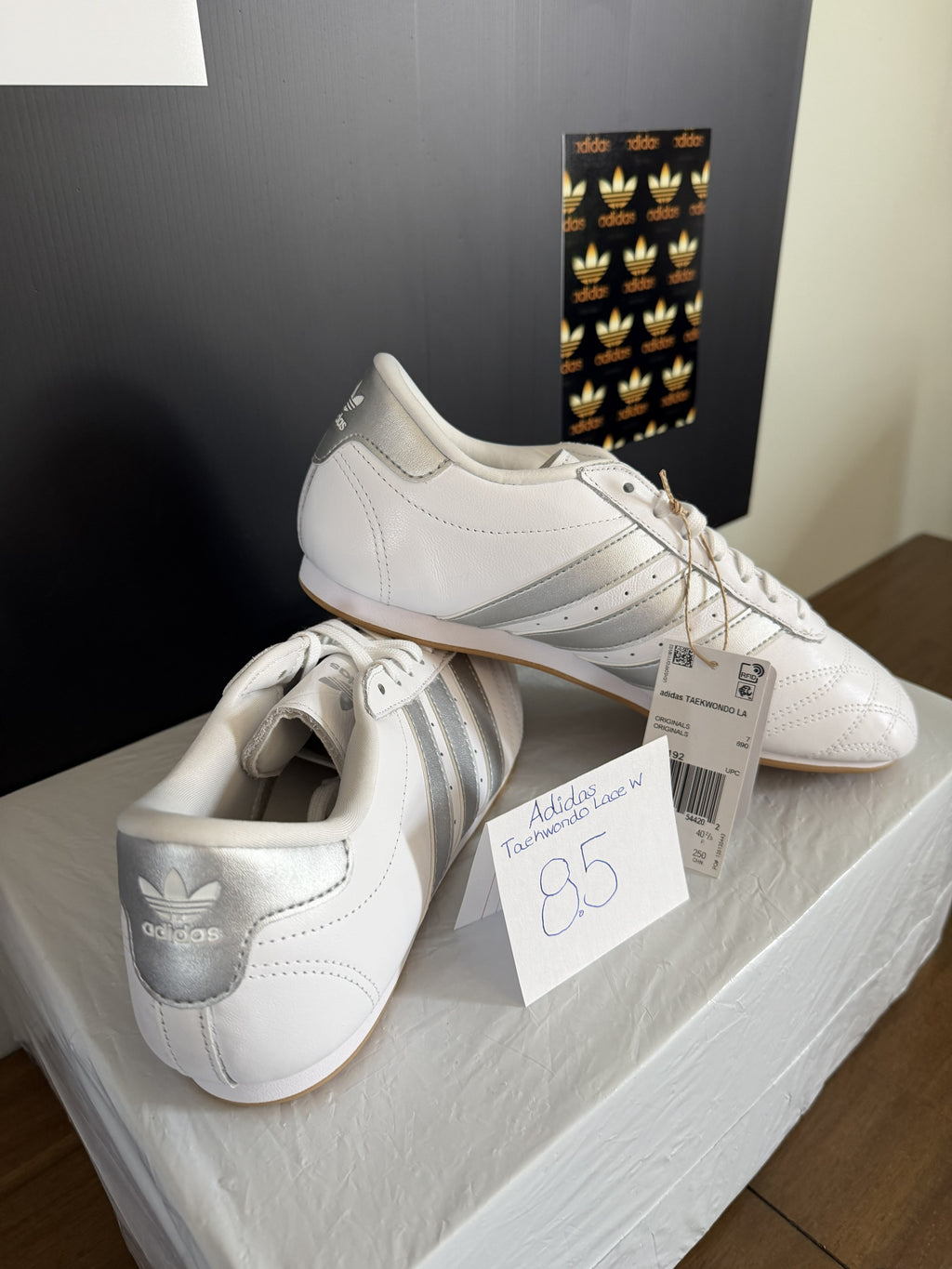 Adidas Taekwondo Lace W - White/Silver 8.5W