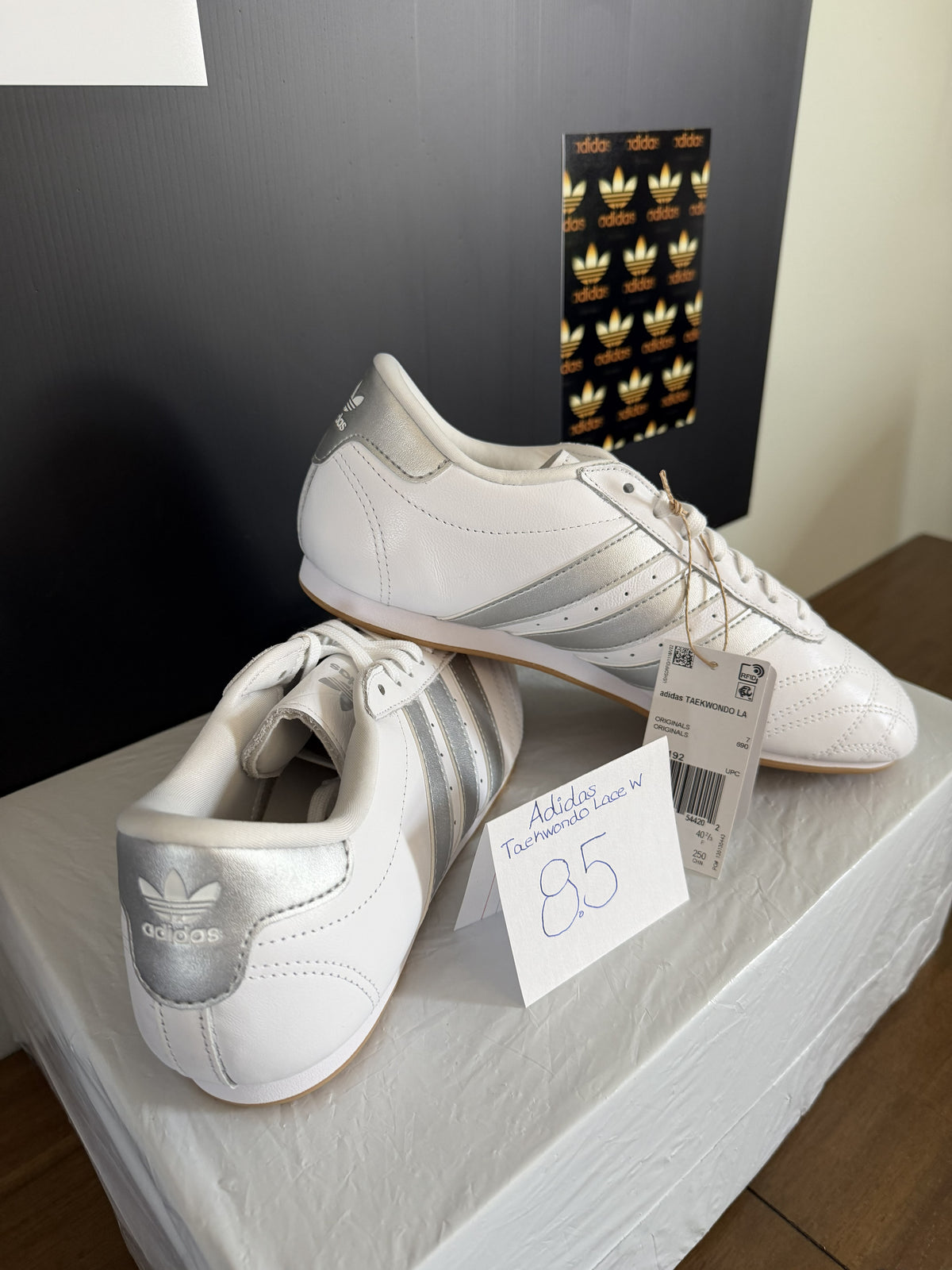 Adidas Taekwondo Lace W - White/Silver 8.5W