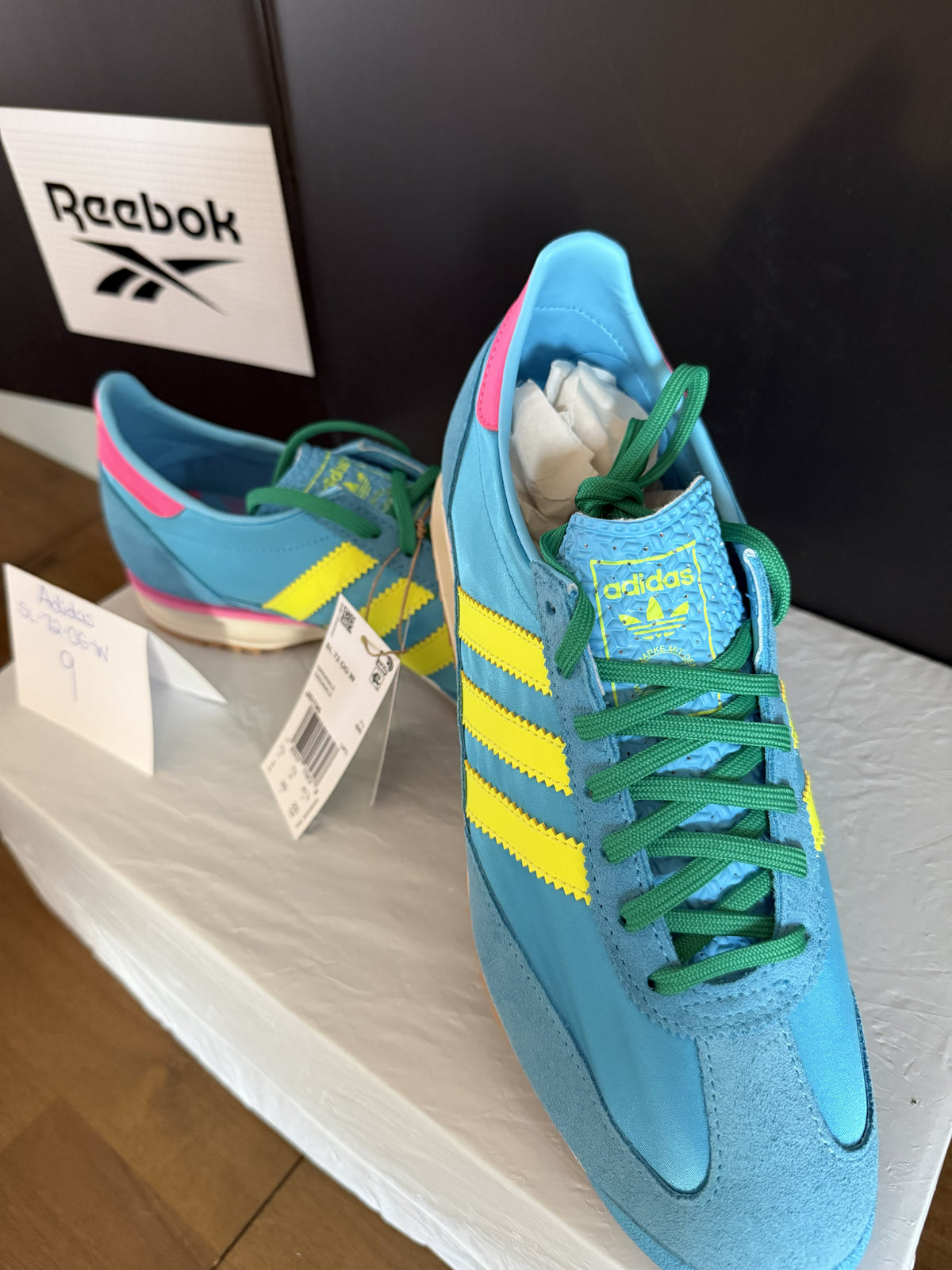 Adidas SL 72 OG W - Sky Blue/Yellow/Pink 9W