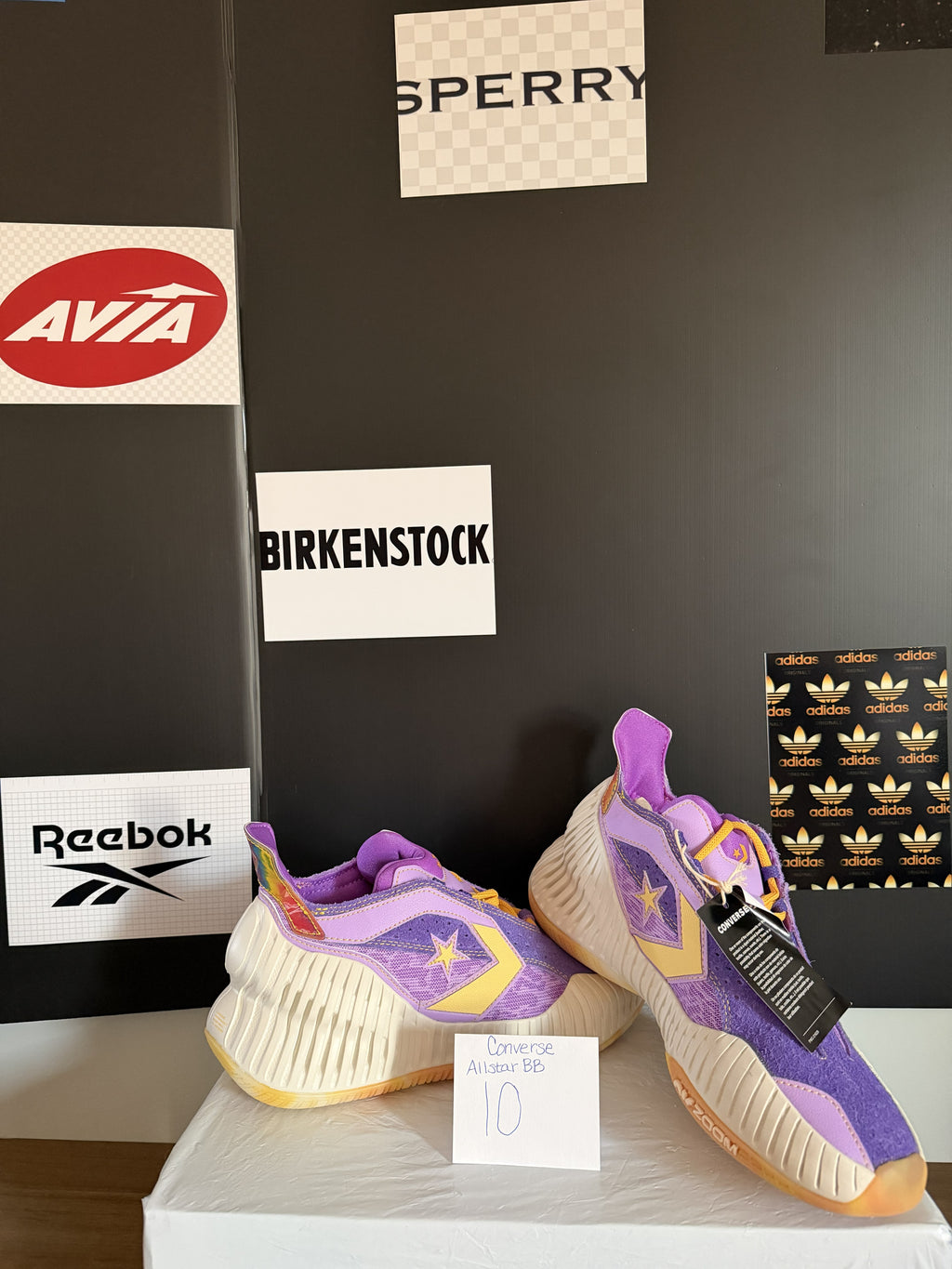 Converse All Star BB - Purple/Lavender/Gold 10W