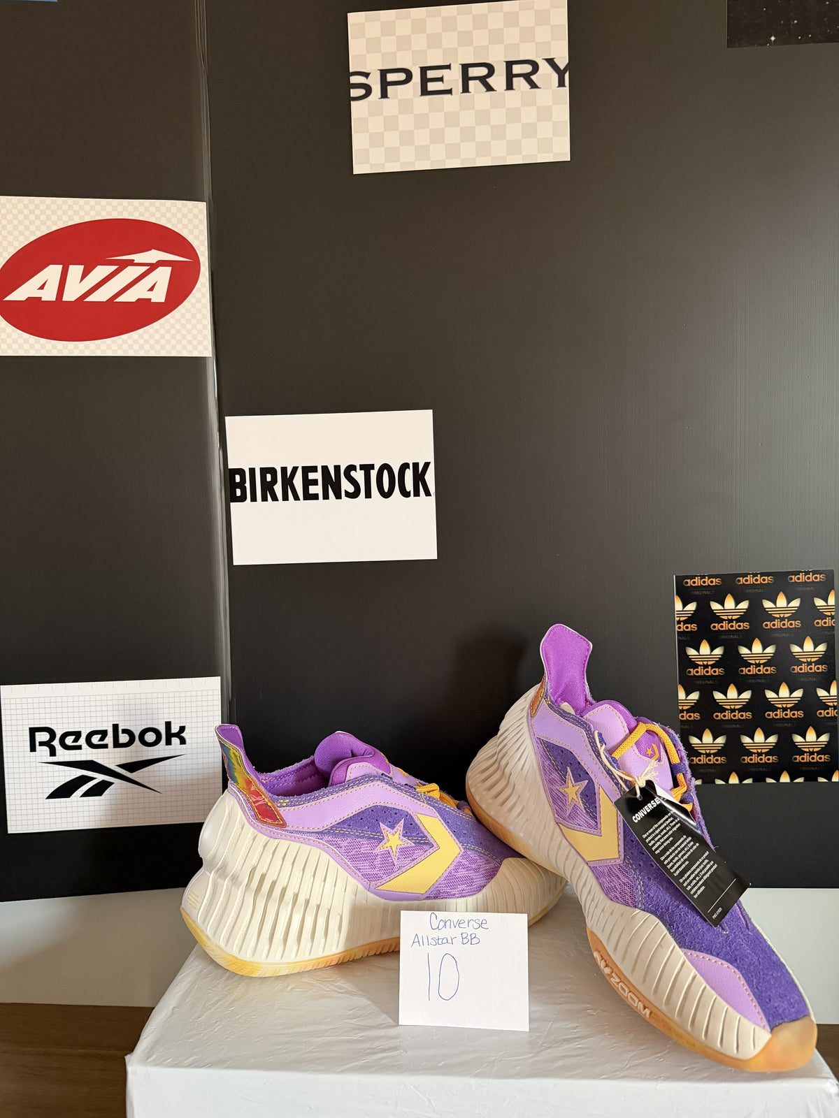 Converse All Star BB - Purple/Lavender/Gold 10W